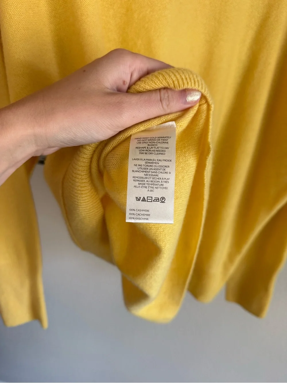 Free people tomorrow cashmere crewneck sweater Tuscany